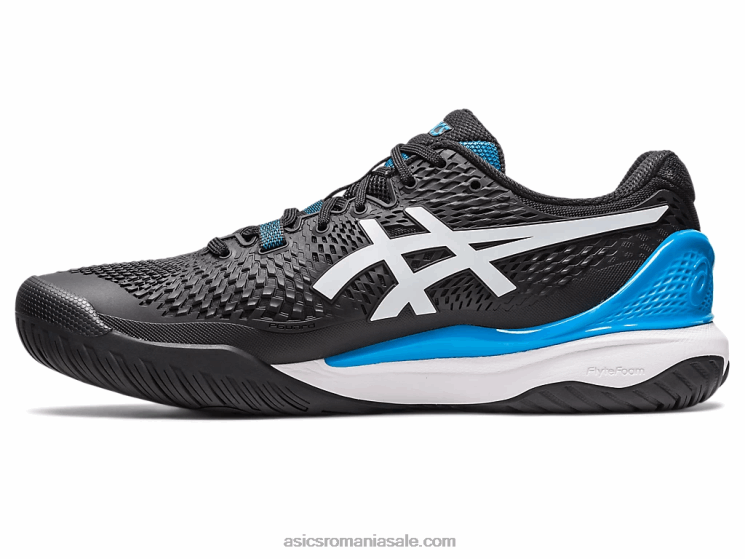 Asics alb negru rezoluție gel 9 ZF464355