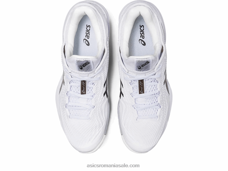 Asics alb negru tribunal ff 3 ZF464384