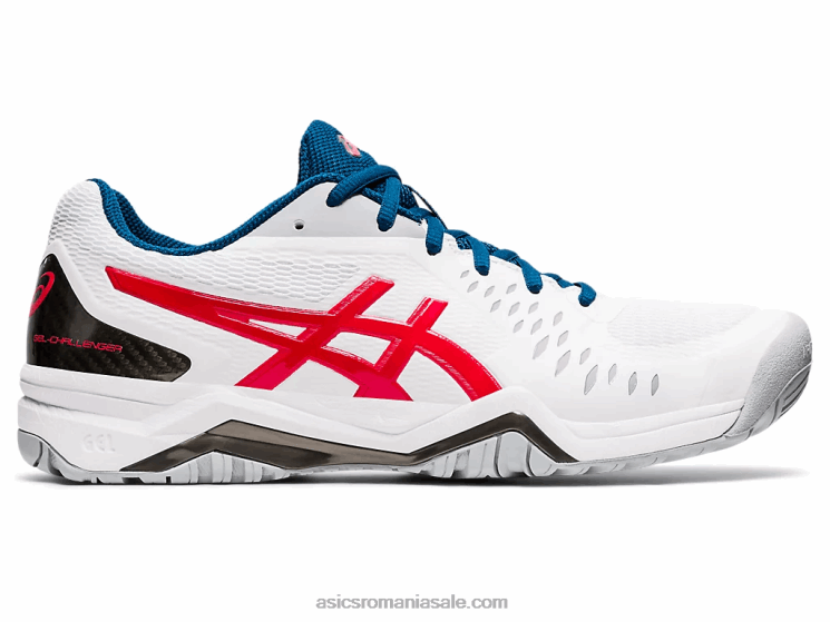 Asics alb/rosu clasic gel-challenger 12 ZF4641949