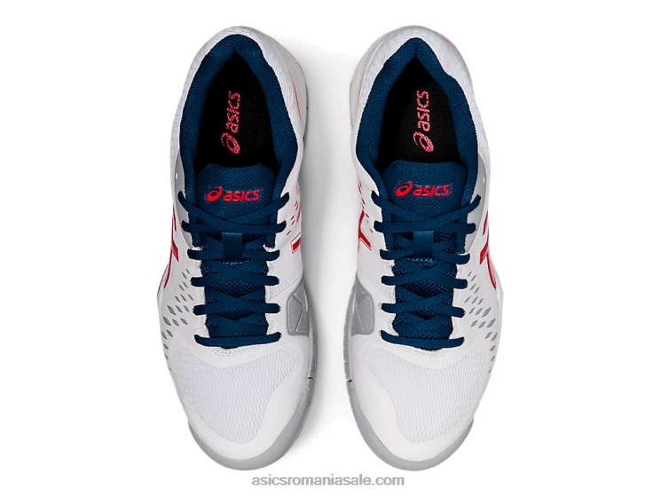 Asics alb/rosu clasic gel-challenger 12 ZF4641949