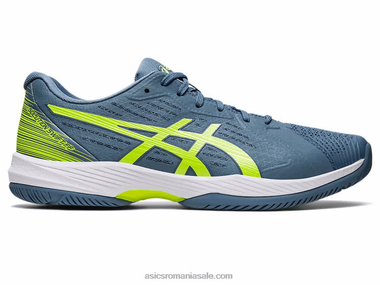 Asics albastru oțel/verde pericol soluție rapidă ff ZF464477