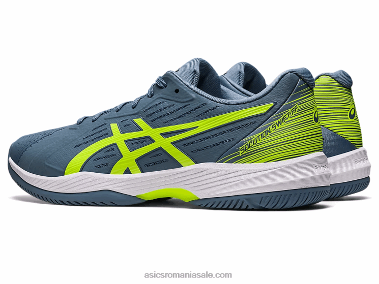 Asics albastru oțel/verde pericol soluție rapidă ff ZF464477