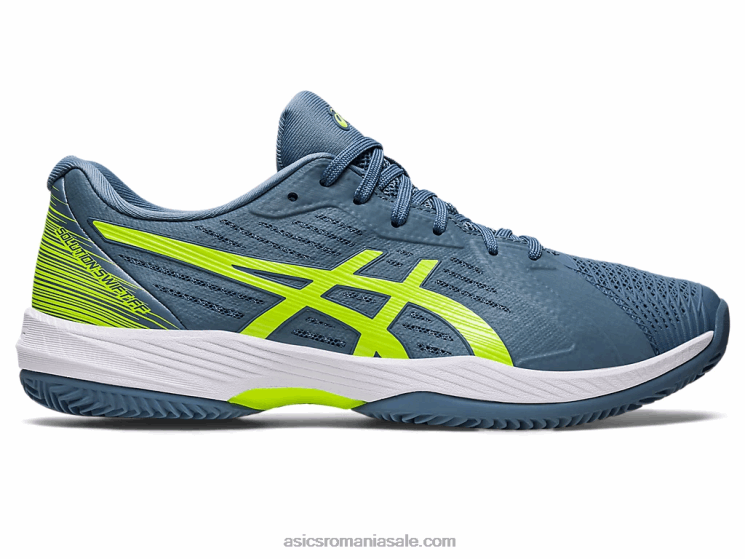 Asics albastru oțel/verde pericol soluție swift ff argilă ZF464514
