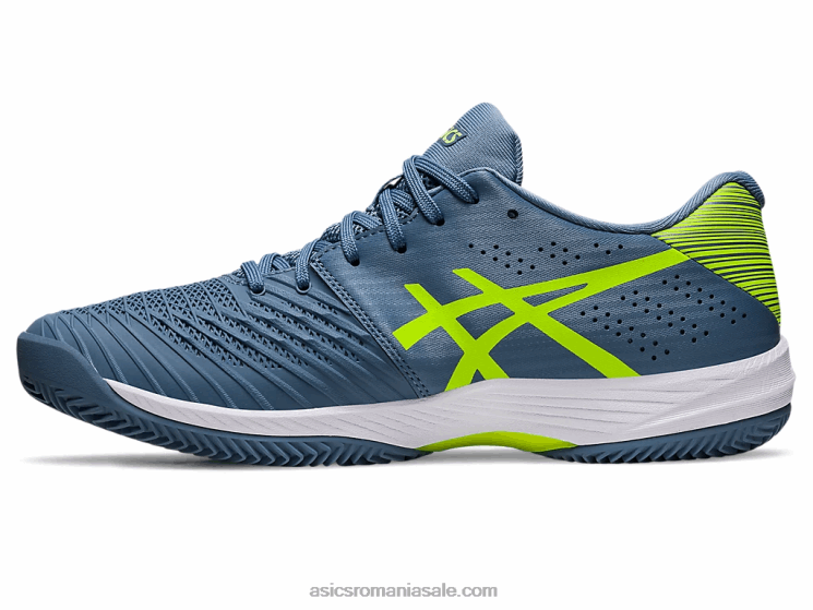 Asics albastru oțel/verde pericol soluție swift ff argilă ZF464514