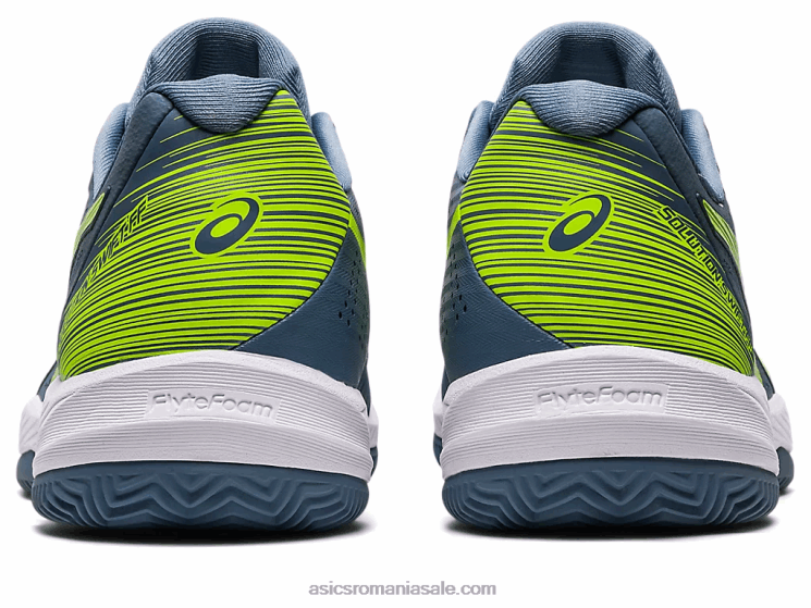 Asics albastru oțel/verde pericol soluție swift ff argilă ZF464514