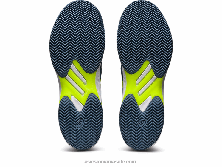Asics albastru oțel/verde pericol soluție swift ff argilă ZF464514