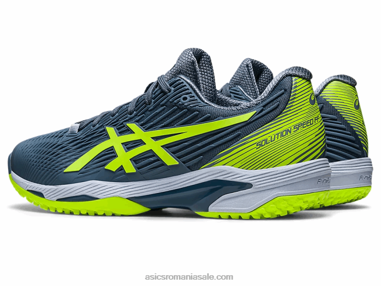 Asics albastru oțel/verde pericol viteza soluției ff 2 oc ZF464562