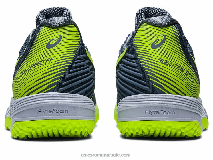 Asics albastru oțel/verde pericol viteza soluției ff 2 oc ZF464562