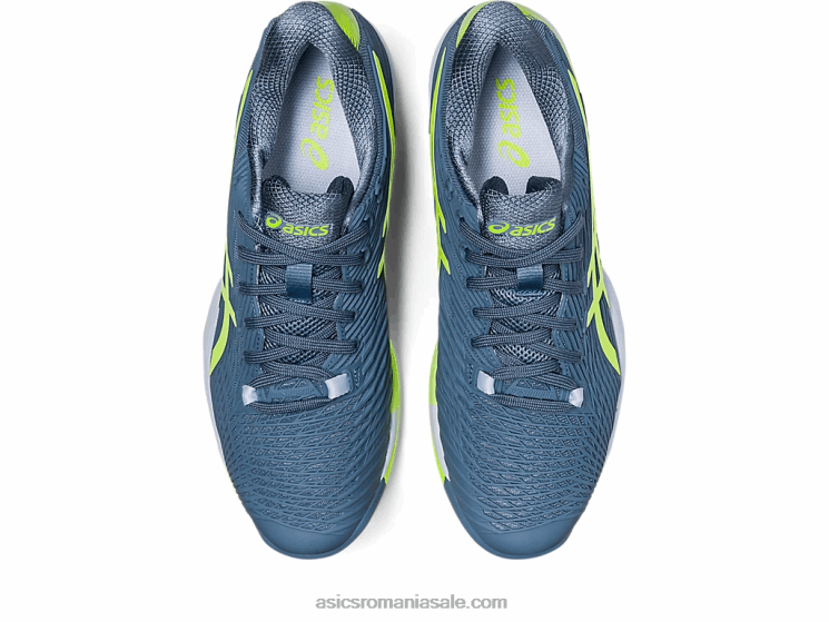 Asics albastru oțel/verde pericol viteza soluției ff 2 oc ZF464562