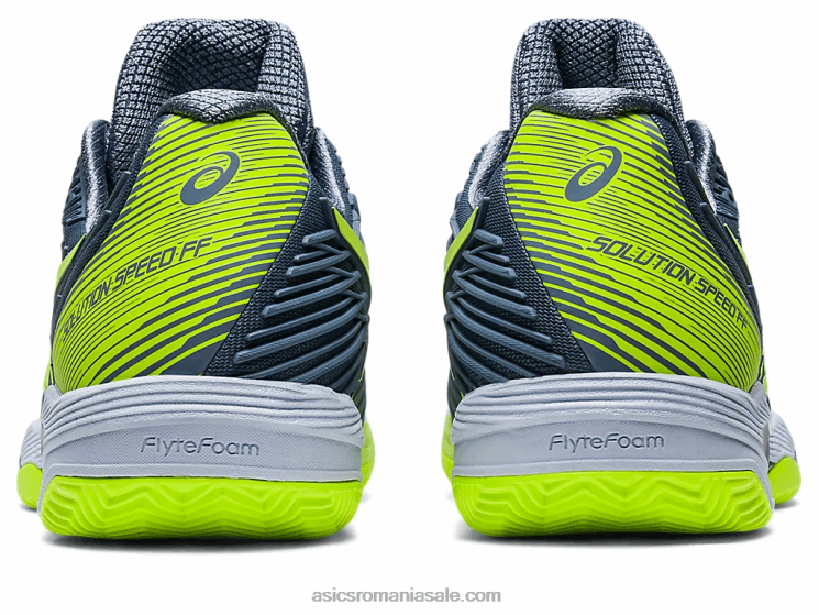 Asics albastru oțel/verde pericol viteza solutiei ff 2 argila ZF464470