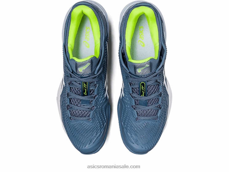 Asics albastru otel/alb curte ff 3 zgura ZF464352