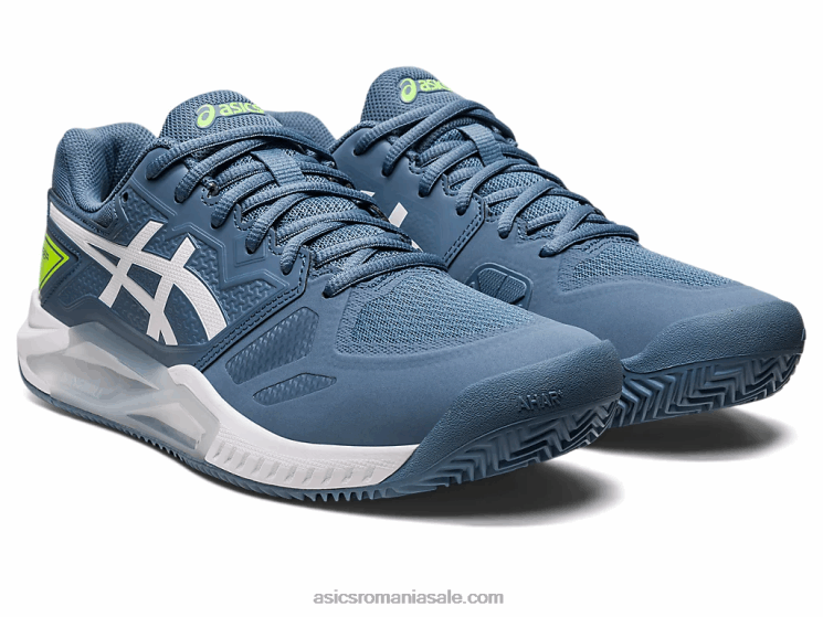 Asics albastru otel/alb gel-challenger 13 argilă ZF464430
