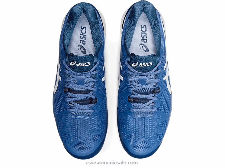 Asics armonie albastru/alb gel-rezoluție 8 lățime ZF4641464