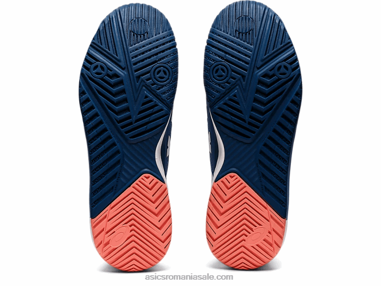 Asics armonie albastru/alb gel-rezoluție 8 lățime ZF4641464