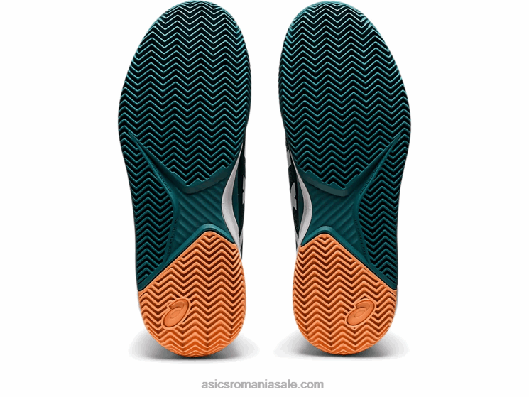 Asics catifea pin/alb gel-rezoluție 8 argilă ZF4641224