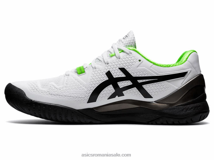Asics gecko alb/verde rezoluție gel 8 ZF4641852