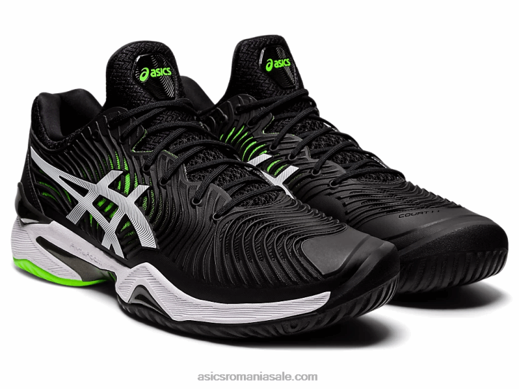 Asics gecko negru/verde tribunal ff 2 ZF4641166
