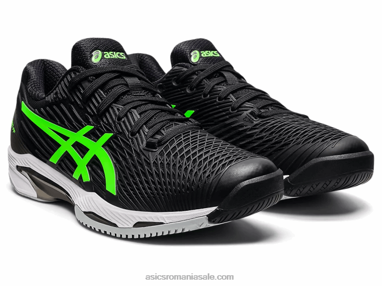 Asics gecko negru/verde viteza soluției ff 2 ZF4641541