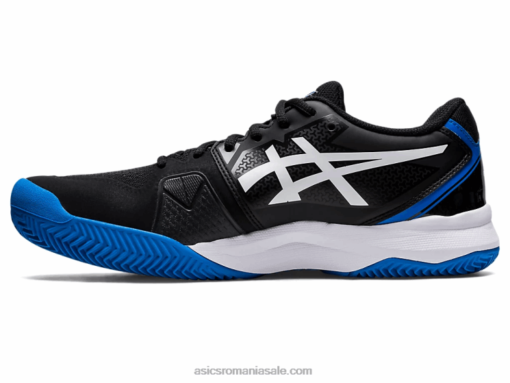 Asics negru/albastru electric gel-challenger 13 argilă ZF4641129