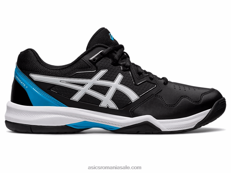 Asics negru/albastru insula gel-dedicat 7 ZF464433