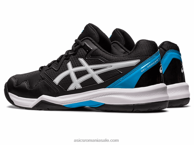 Asics negru/albastru insula gel-dedicat 7 ZF464433