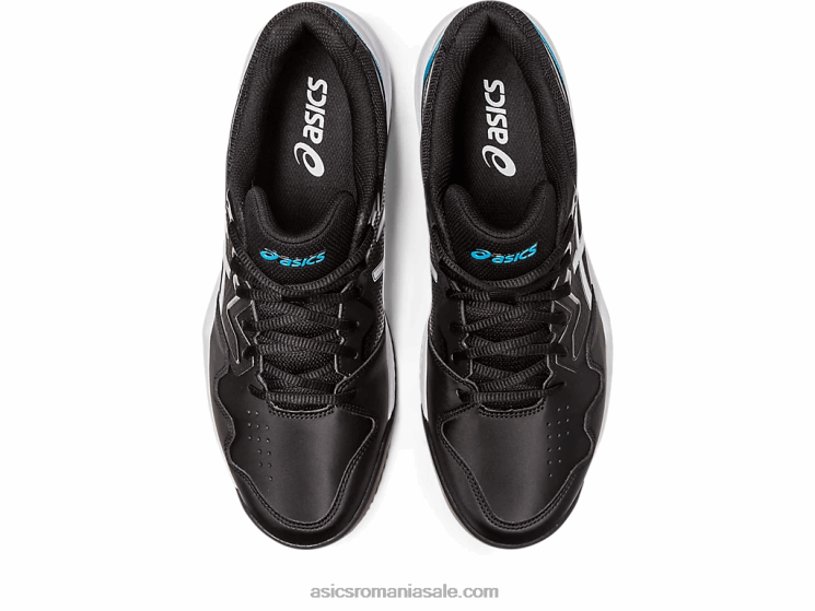 Asics negru/albastru insula gel-dedicat 7 argilă ZF464494