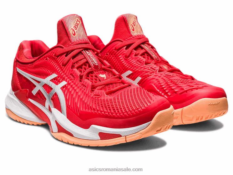 Asics roșu aprins/alb curte ff 3 novak ZF46463