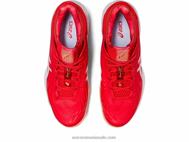 Asics roșu aprins/alb curte ff 3 novak ZF46463
