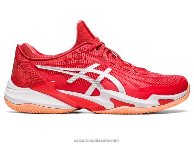 Asics roșu aprins/alb curte ff 3 novak clay ZF46474