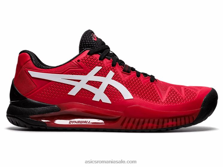 Asics roșu electric/alb rezoluție gel 8 ZF4641747