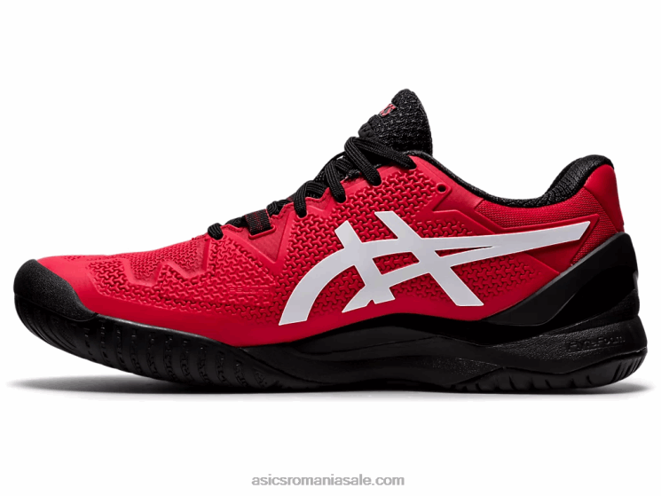 Asics roșu electric/alb rezoluție gel 8 ZF4641747