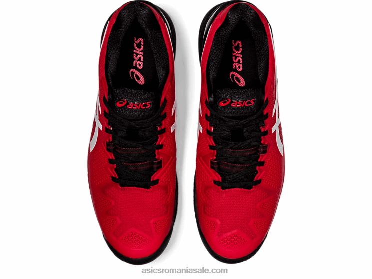 Asics roșu electric/alb rezoluție gel 8 ZF4641747