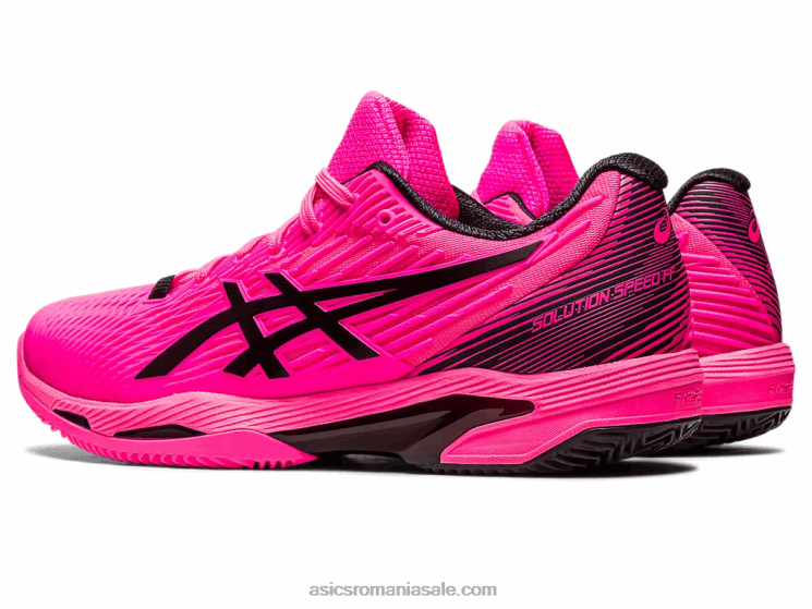 Asics roz aprins/negru viteza solutiei ff 2 argila ZF46450