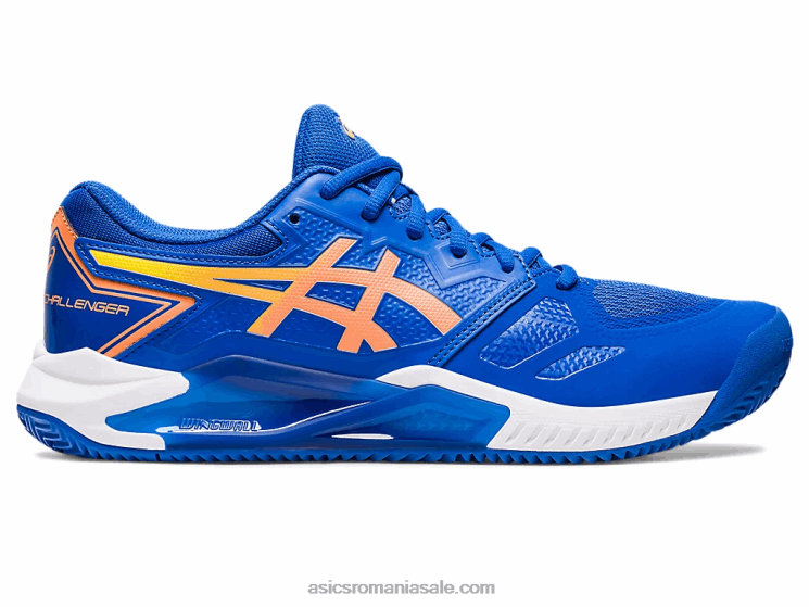 Asics ton albastru/piersica soarelui gel-challenger 13 argilă ZF464138
