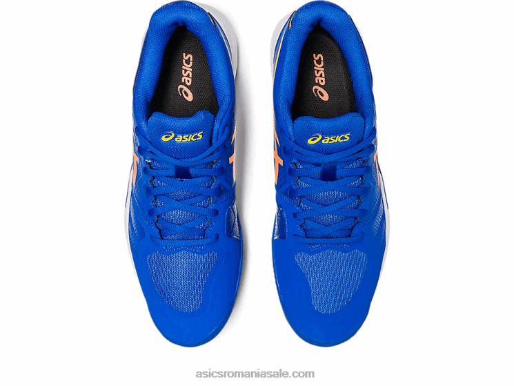 Asics ton albastru/piersica soarelui gel-challenger 13 argilă ZF464138