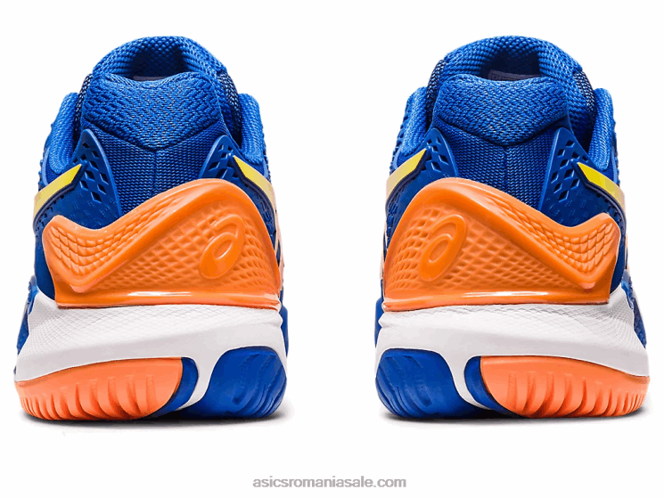Asics ton albastru/piersica soarelui rezoluție gel 9 ZF46462