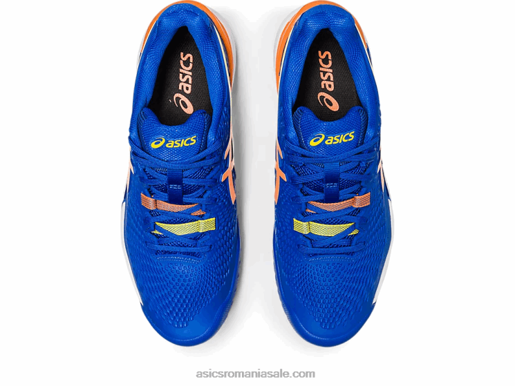 Asics ton albastru/piersica soarelui rezoluție gel 9 ZF46462
