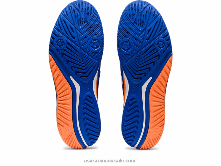 Asics ton albastru/piersica soarelui rezoluție gel 9 ZF46462