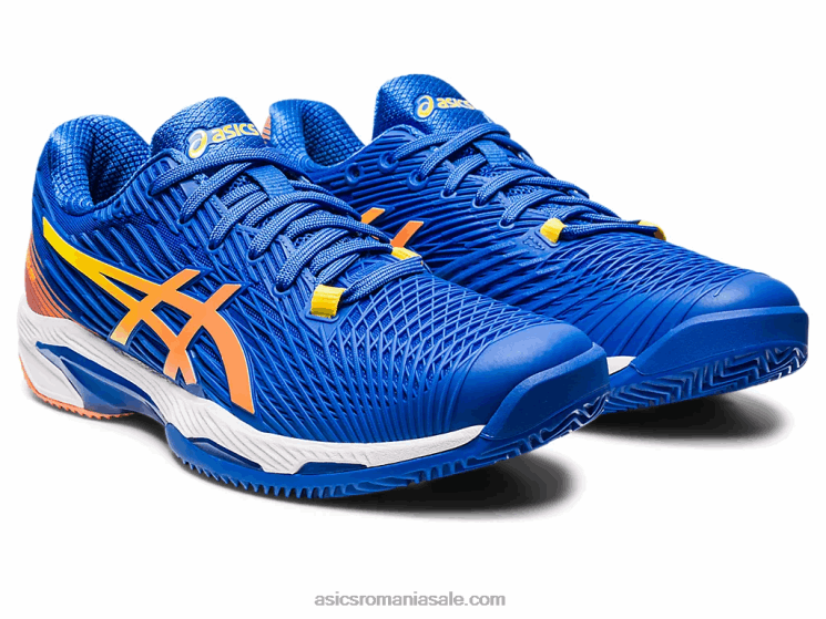Asics ton albastru/piersica soarelui viteza solutiei ff 2 argila ZF46496