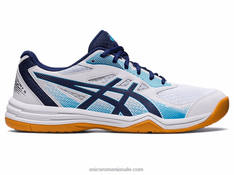 Asics alb/albastru indigo curtea superioară 5 ZF464424