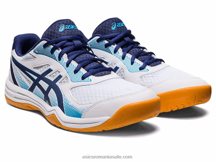Asics alb/albastru indigo curtea superioară 5 ZF464424