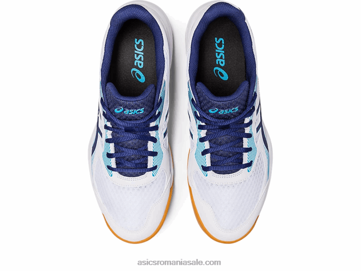 Asics alb/albastru indigo curtea superioară 5 ZF464424