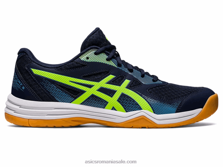 Asics miezul nopții/verde pericol curtea superioară 5 ZF464466