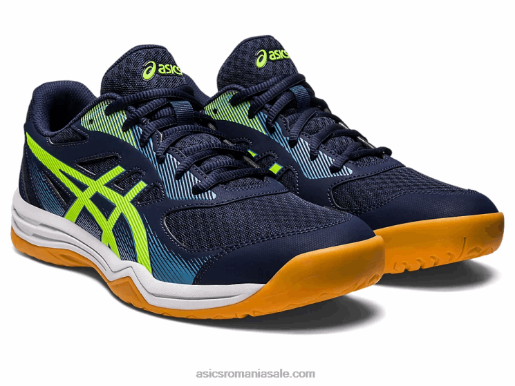 Asics miezul nopții/verde pericol curtea superioară 5 ZF464466