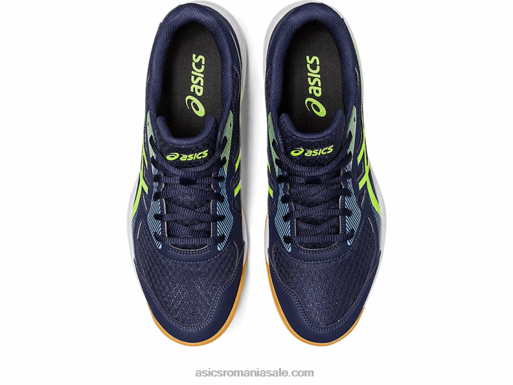 Asics miezul nopții/verde pericol curtea superioară 5 ZF464466