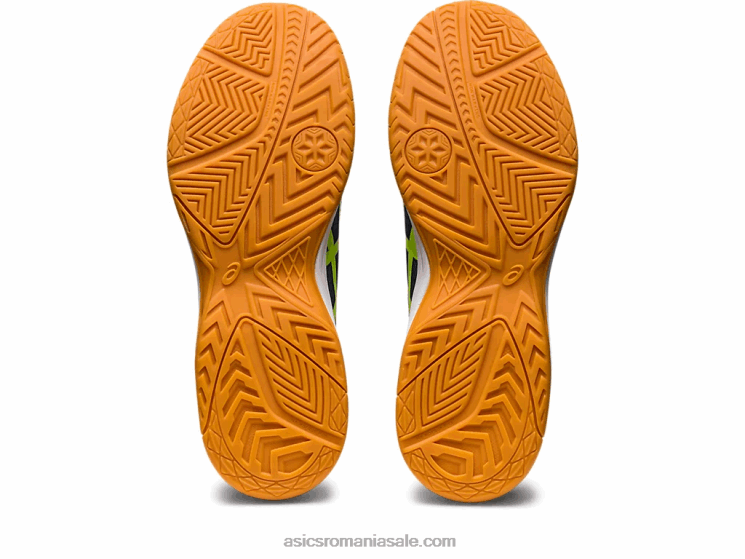 Asics miezul nopții/verde pericol curtea superioară 5 ZF464466