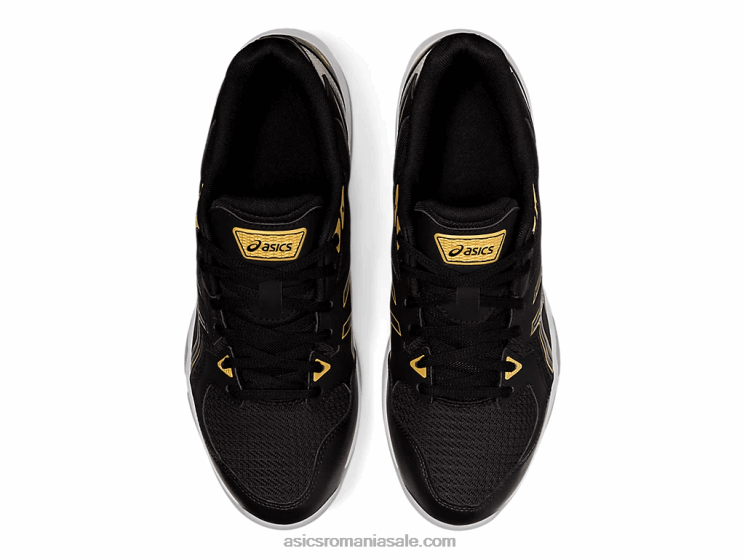 Asics negru/aur pur gel-rachetă 10 ZF4641888
