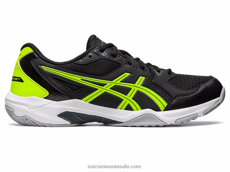 Asics negru/gri purtător gel-rachetă 10 ZF46437