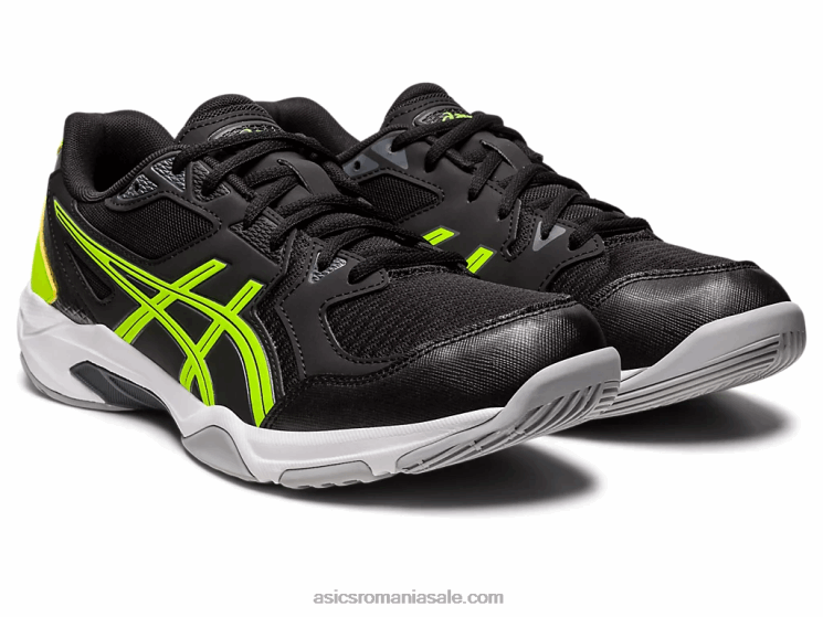 Asics negru/gri purtător gel-rachetă 10 ZF46437