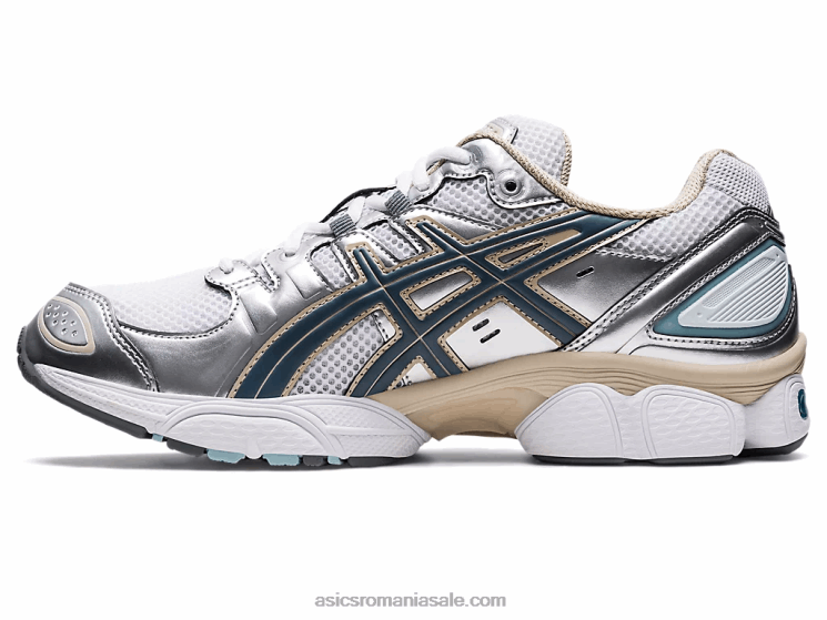 Asics alb/gri oțel gel-nimbus 9 ZF4641000